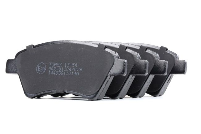 TOMEX brakes TX 13-54 Τακάκια φρένων RENAULT SCENIC 2 (JM0/1) 125 PS Πετρέλαιο κόστος