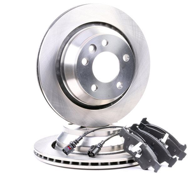 STARK SKBK-1090369: Set frana, frana disc puntea spate, Ř: 314mm, ventilat, cu tabla anti scartait