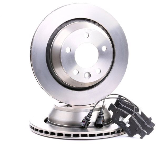RIDEX 3405B0305 Kit de discos de freno y pastillas VOLKSWAGEN Transporter 5 (7HA, 7HH, 7EA, 7EH) 130 cv Gasóleo costo