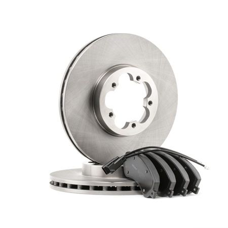 RIDEX 3405B0309 Remschijven en blokken FORD Transit Mk6 Flatbed vrachtwagen / Chassis (V347, V348, FM, FN, FF) 145 Pk Benzine kosten