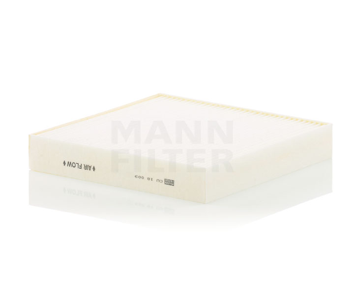 MANN-FILTER CU 18 009: Filtrs, Salona telpas gaiss Daļiņu filtrs