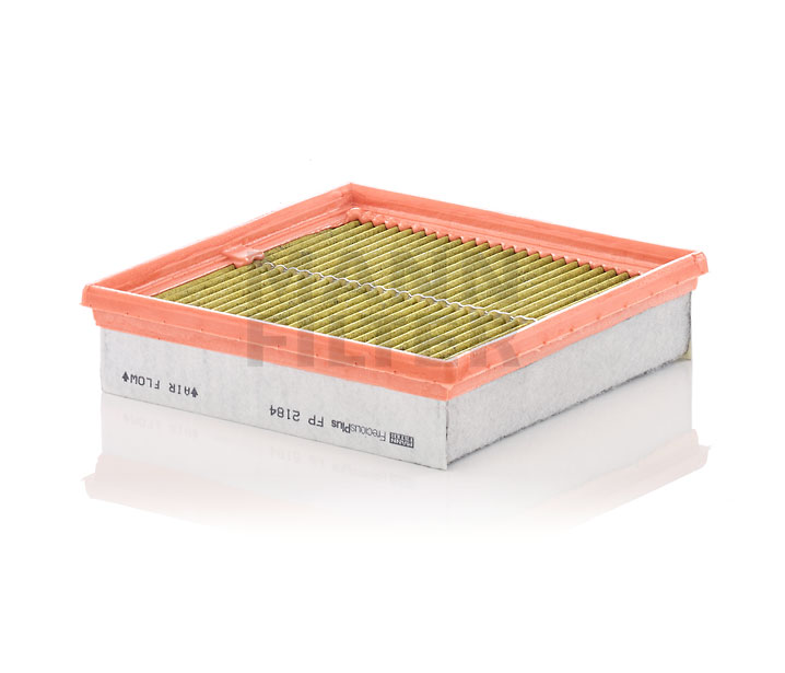 MANN-FILTER FP 2184: Innenraumfilter FreciousPlus Aktivkohlefilter mit Polyphenol, mit antibakterieller Wirkung, Feinstaubfilter (PM 2.5), mit fungizider Wirkung, Aktivkohlefilter