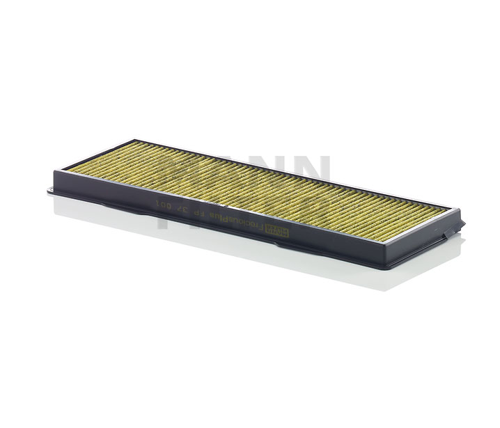MANN-FILTER FP 37 001: Filtru, aer habitaclu FreciousPlus Filtru carbune activ cu polifenol, cu efect antibacterial, Filtru praf fin (PM 2.5), cu efect fungicid, Filtru carbon activ