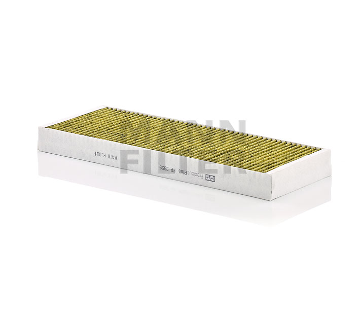 MANN-FILTER FP 3959: Kupefilter FreciousPlus aktivkullfilter med polyfenol, med antibakteriell effekt, Finstøvfilter (PM 2.5), Med soppdrepende virning, Karbonfilter