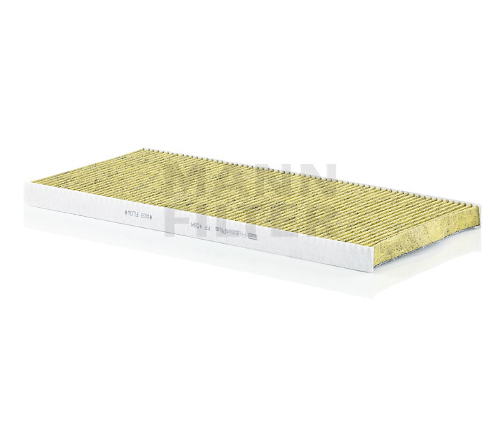 MANN-FILTER FP 4594: Filtru, aer habitaclu FreciousPlus Filtru carbune activ cu polifenol, cu efect antibacterial, Filtru praf fin (PM 2.5), cu efect fungicid, Filtru carbon activ