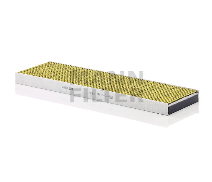 MANN-FILTER FP 5067: Innenraumfilter FreciousPlus Aktivkohlefilter mit Polyphenol, mit antibakterieller Wirkung, Feinstaubfilter (PM 2.5), mit fungizider Wirkung, Aktivkohlefilter