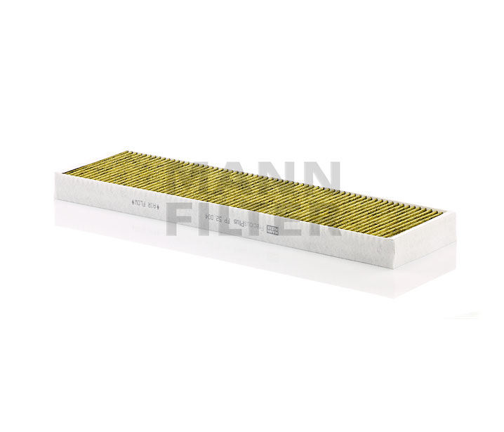 MANN-FILTER FP 52 004: Filtre d'habitacle FreciousPlus Filtre à charbon actif avec polyphenol, avec effet antibactérien, Filtre à poussière fine (PM 2.5), avec une activité antifongique, Filtre à charbon actif