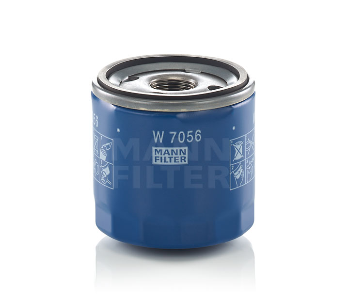 MANN-FILTER W 7056 Ölfilter mit einem Rücklaufsperrventil