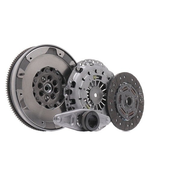 LuK 600 0294 00: Kit ambreiaj LuK RepSet DMF cu bucsa de ghidaj, cu rulment presiune, cu furca decuplare, cu volanta, cu set suruburi, Volant cu masa dubla fara disc de frecare