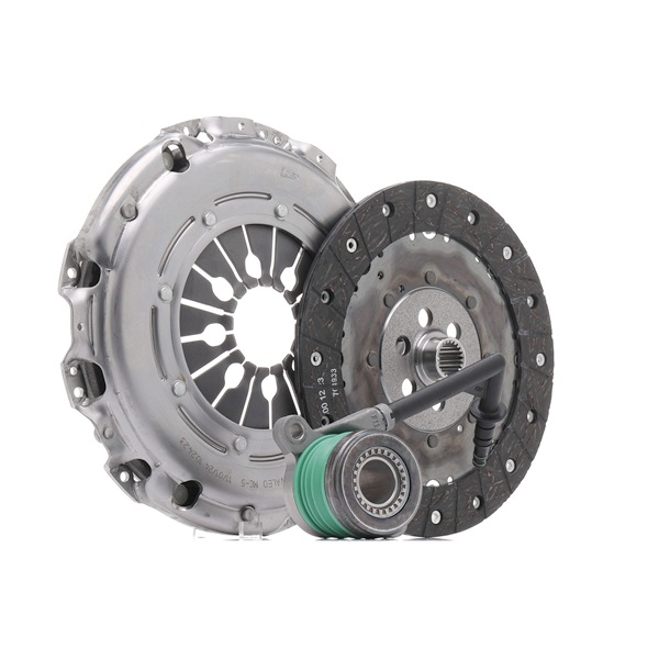 VALEO 834316: Kit ambreiaj KIT3P (CSC) with High Efficiency Clutch cu rulment de presiune, fara senzor