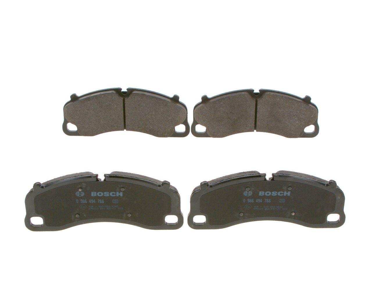 BOSCH 0 986 494 788 Stabdžių kaladėlės PORSCHE 911 (991) 700 AG benzinas kaina