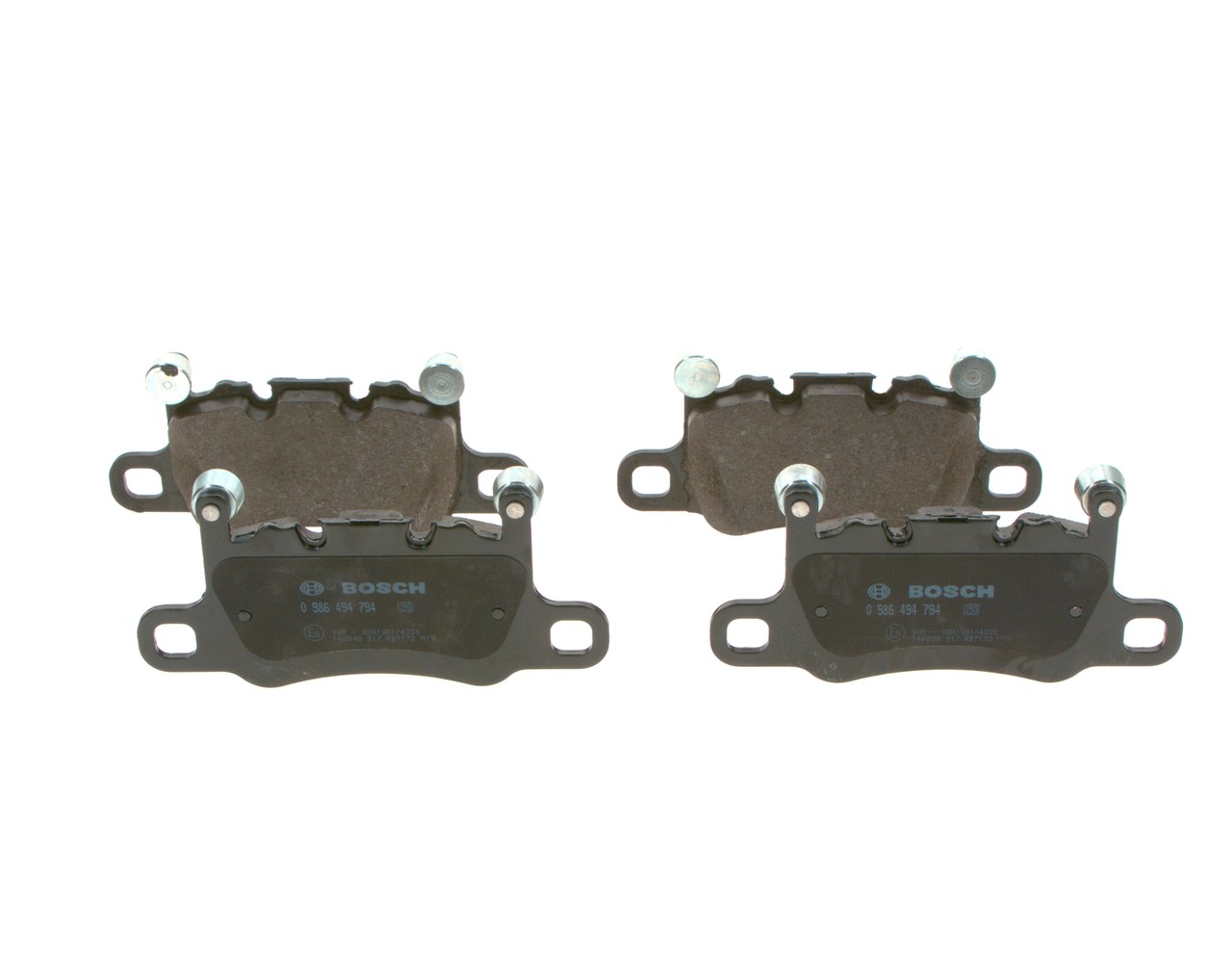 BOSCH 0 986 494 794 Remblokken BENTLEY CONTINENTAL Coupé (3S3) 549 Pk Benzine kosten
