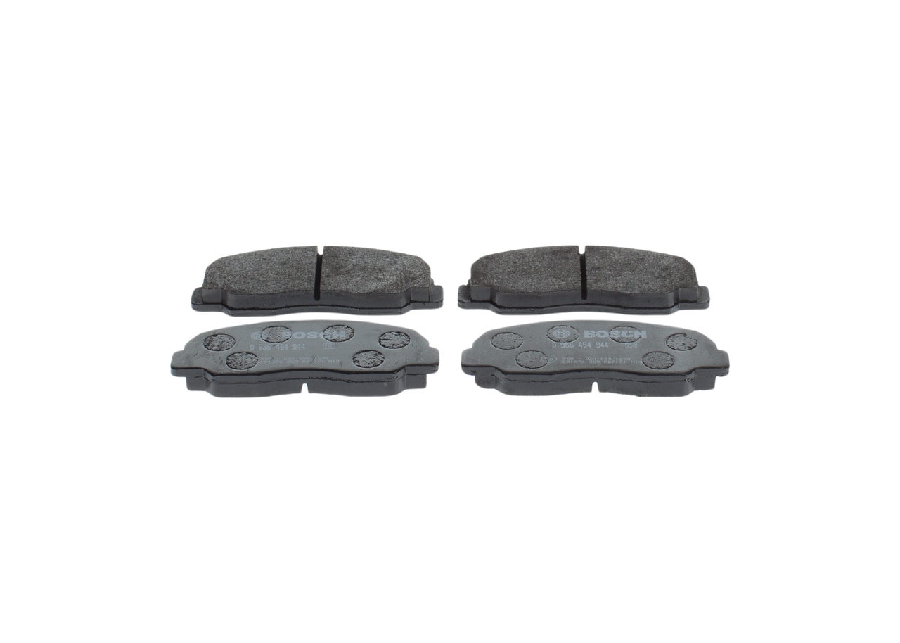 BOSCH 0 986 494 944 Remblokken DAIHATSU FEROZA Soft Top (F300) 95 Pk Benzine kosten