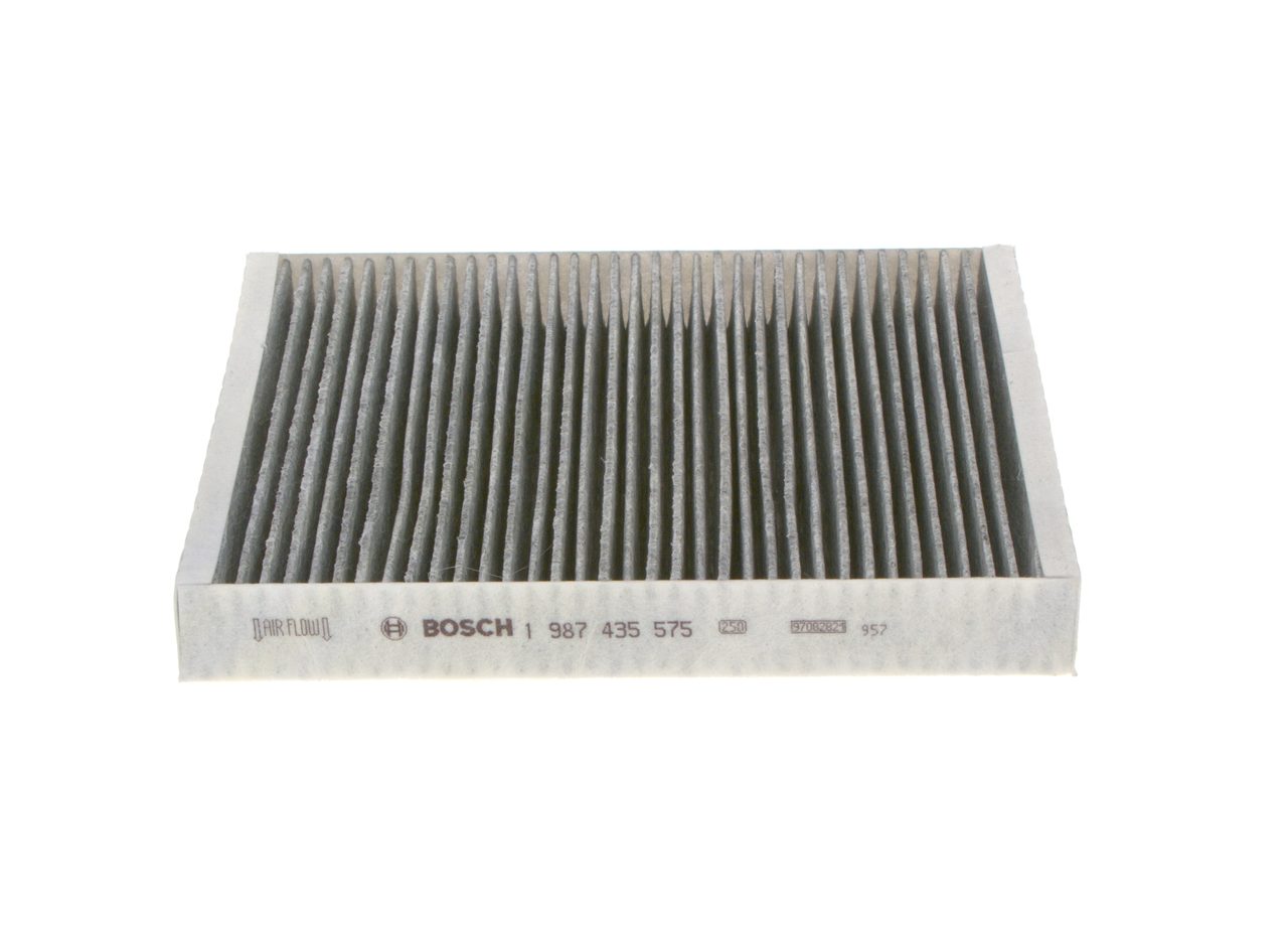 BOSCH 1 987 435 575: Filtro de habitáculo Filtro de carbón activado