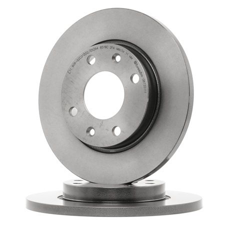 BREMBO 08.9606.11 Bremseskive PEUGEOT 206 hatchback (2A/C) 65 HK Benzin/elektro hvad koster