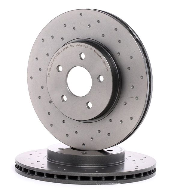 BREMBO 09.8665.1X Brzdový kotúč JAGUAR X-Type Sedan (X400) 196 KS Benzín cena
