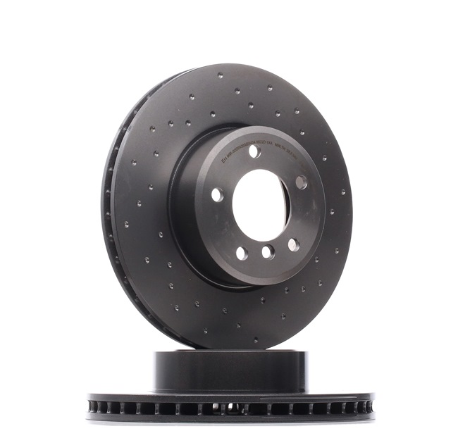 BREMBO 09.9172.1X: Remschijf XTRA LINE - Xtra Ø: 324mm, geperforeerd/interne ventilatie, Ø: 324mm, Gecoat, Met schroeven