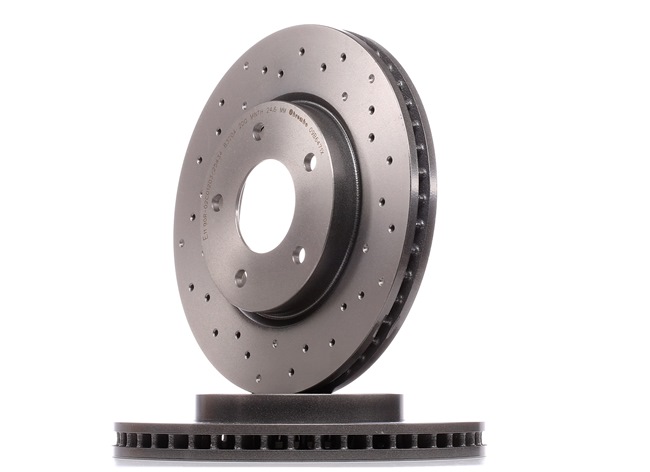 BREMBO 09.B647.1X Δισκόπλακα MITSUBISHI Lancer 7 Limousine (CS_A, CT_A) 154 PS Βενζίνη κόστος