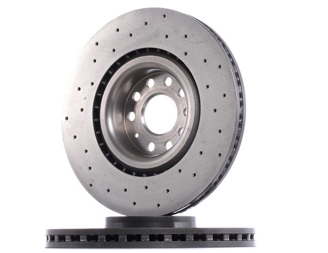 BREMBO 09.C892.1X: Piduriketas XTRA LINE - Xtra Ø: 345mm, augustatud/sise, Ø: 345mm, kaetud, koos kruvidega