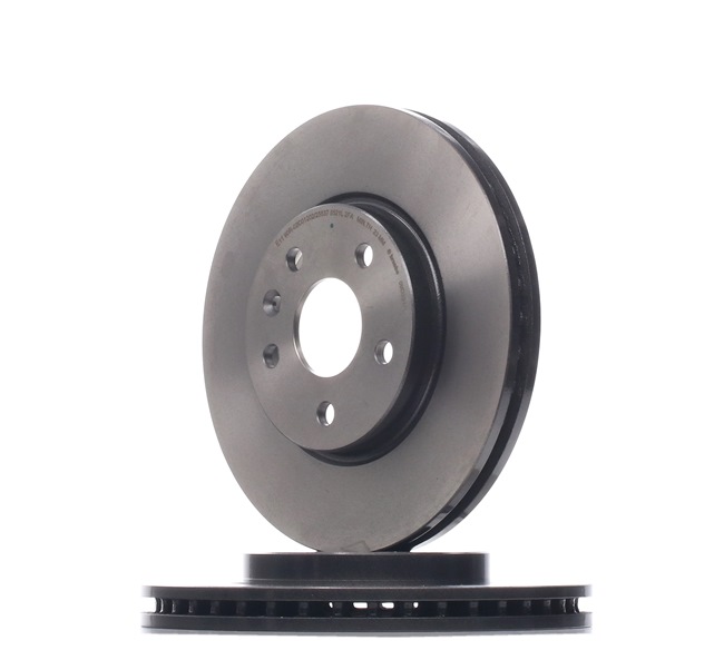 BREMBO 09.D391.11: Disc de frână PRIME LINE - UV Coated Ř: 276mm, ventilat interior, Ř: 276mm, acoperit (cu un strat protector)
