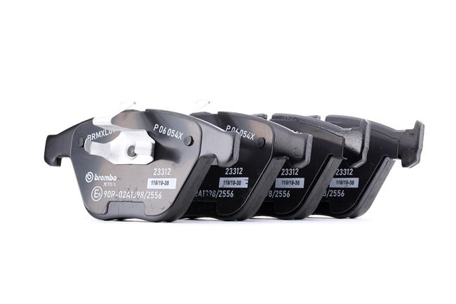 BREMBO P 06 054X: Juego de pastillas de freno XTRA LINE sin accesorios, Chapa antichirridos