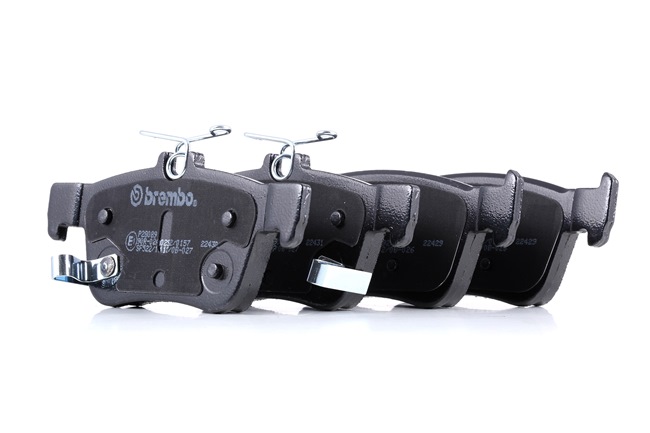 BREMBO P 23 152X: Fékbetét készlet, tárcsafék XTRA LINE Tartozékokkal, féknyereg csavarokkal, csikorgásgátló lemezzel