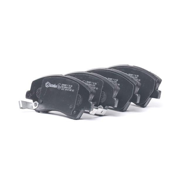 BREMBO P 30 098: Remblokken PRIME LINE Met toebehoren, Met plunjerclip, Met anti-kreukplaat