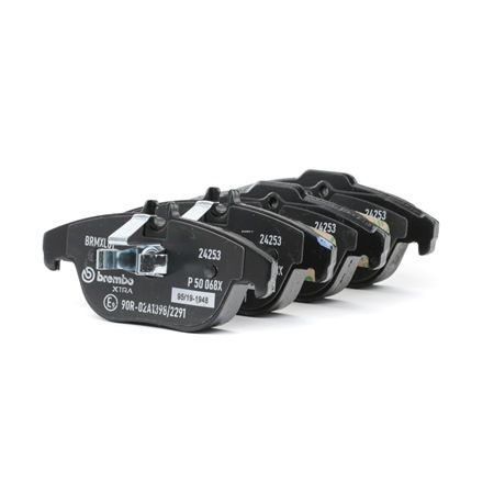 BREMBO P 50 068X: Piduriklotsid XTRA LINE ilma lisavarustuseta, koos kokkusurumisvastase plekiga