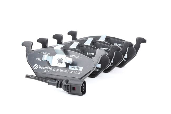 BREMBO P 85 072X: Bremžu kluči XTRA LINE bez piederumiem, ar piespiedējplāksni