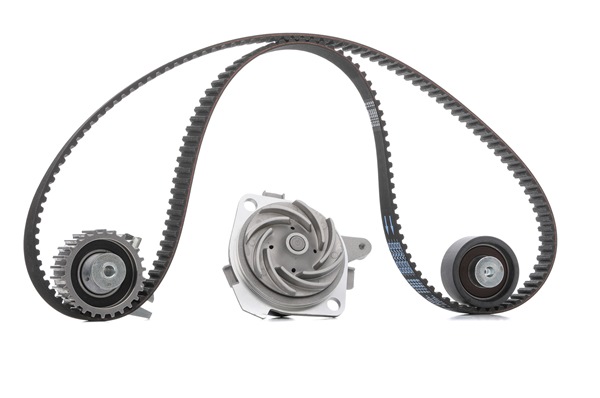 MAGNETI MARELLI 132011160054 Комплект ангренажен ремък с водна помпа ALFA ROMEO 147 (937) 105 K.C. бензин цена