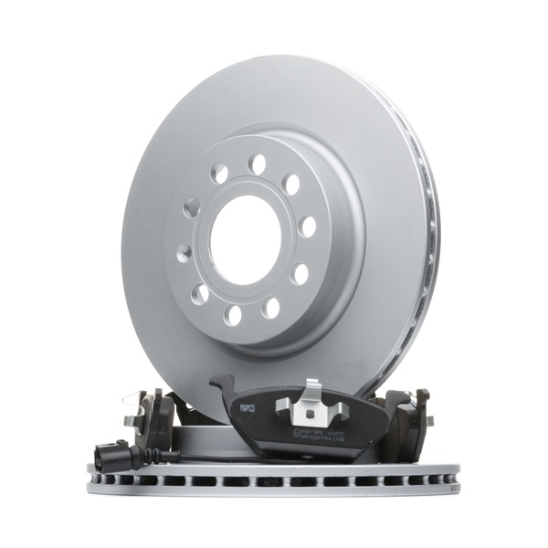 MAPCO 47832HPS: Kit de travões Eixo dianteiro, Ø: 280mm, ventilado