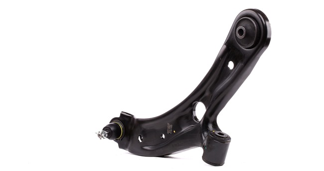 MOOG SZ-WP-13856: Bras de suspension Tôle d'acier, avec rotule de suspension, avec support en caoutchouc