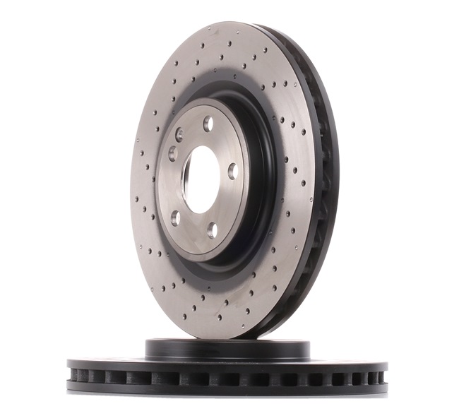 TRW DF6633S: Disc de frână TRW SINGLE Ř: 320mm, perforat/ventilat interior, Ř: 320mm, lacuit