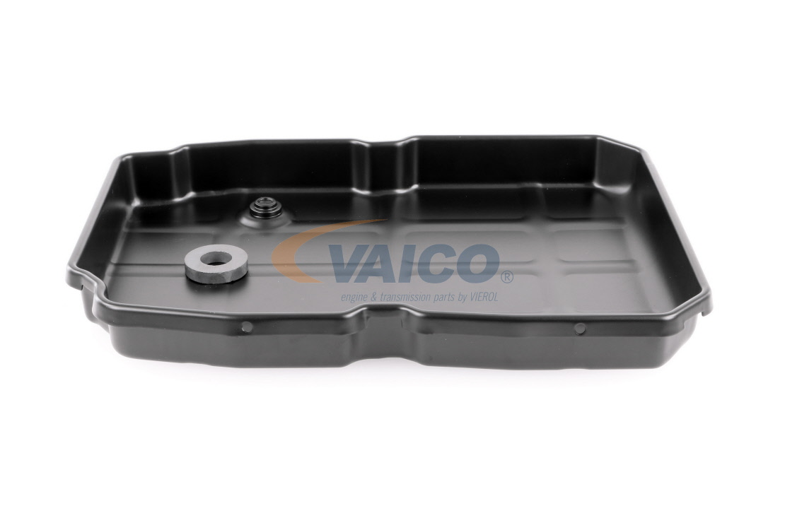VAICO V30-2579: Oljetråg till automatväxellåda Green Mobility Parts med oljetappningsskruv, med packbox, utan oljetrågspackning