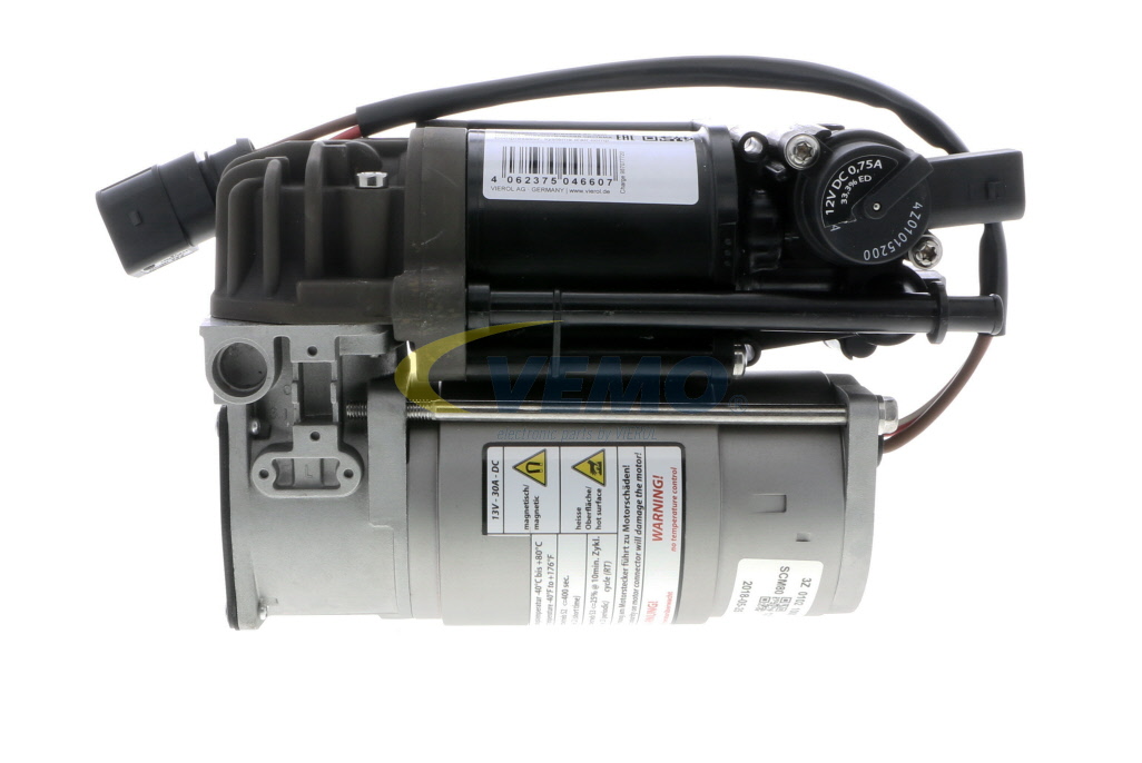 VEMO V10-52-0005 Compressor de suspensão a ar AUDI A8 (4H2, 4H8, 4HC, 4HL) 605 cv Gasolina custo