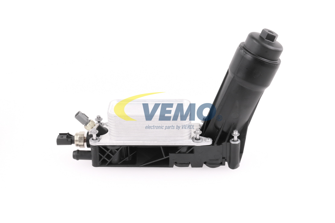 VEMO V33-60-0006: Ölkühler EXPERT KITS + mit Ölfiltergehäuse, mit Ölkühler, mit Ölfilter, mit Dichtungen, mit Druckschalter, mit Sensor
