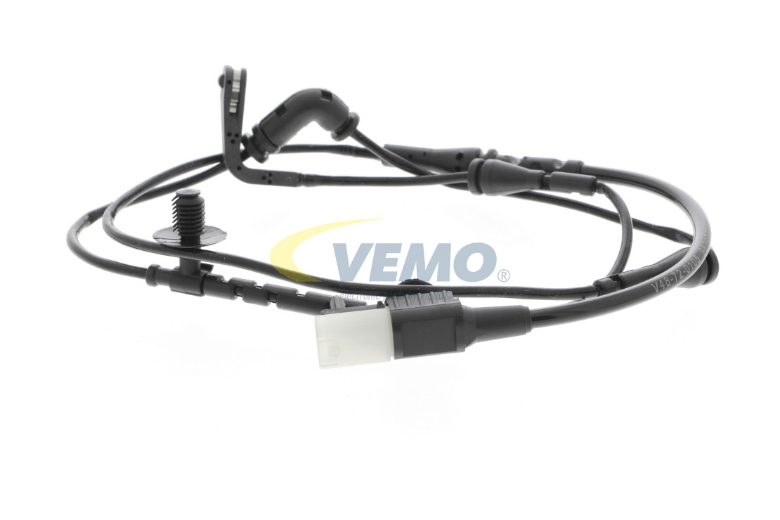 VEMO V48-72-0105: Warnkontakt, Bremsbelagverschleiß Original VEMO Qualität Hinterachse, 1220mm