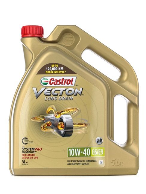 CASTROL Vecton, Long Drain E6/E9 15B34C Motorolie ISUZU D-Max 2 (TFR, TFS) 163 Pk Diesel kosten