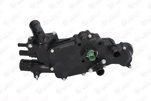 BIRTH 80333: Brida de refrigerante Eje delantero, con sensor de temperatura, con junta, con termostato