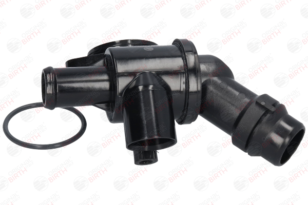 BIRTH 80574: Kühlmittelflansch Vorderachse, mit Thermostat