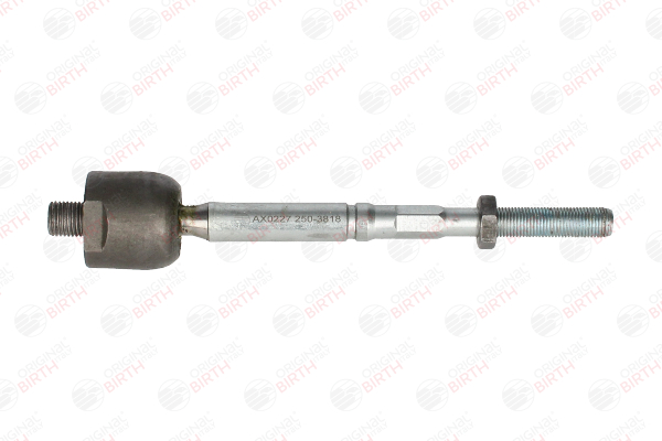 BIRTH AX0227: Axialgelenk, Spurstange Vorderachse links, Vorderachse rechts, Vorderachse, 215mm