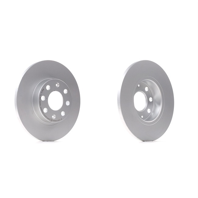 JP GROUP 1263106900: Brzdový kotouč JP přední osa, R: 257mm, plný, R: 257mm, nátěr