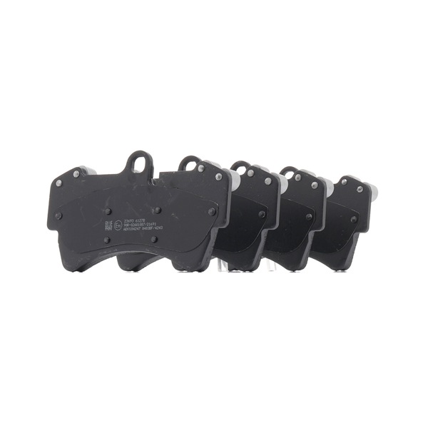BLUE PRINT ADV184247 Τακάκια φρένων AUDI Q7 (4LB) 245 PS Πετρέλαιο κόστος