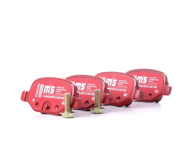 MASTER-SPORT 13046028792-SET-MS: Plaquettes de frein HD Long Drive Essieu arrière, avec tôle anti-bruit