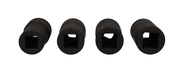 KS TOOLS 460.4510: Set capete chei tubulare impact