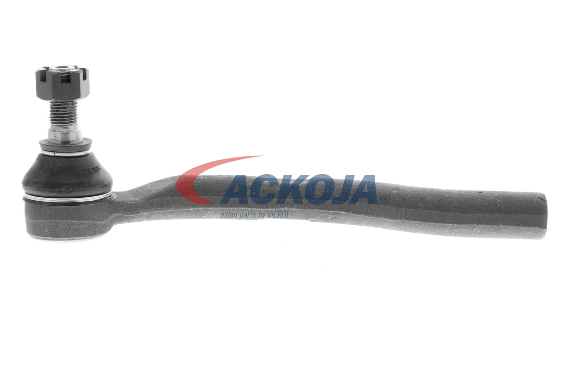 ACKOJA A26-1168: Spurstangenkopf Q+ Erstausrüsterqualität Vorderachse links, mit Kronenmutter und Splint