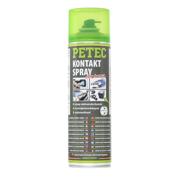 PETEC 71150: Spray do polepszania kontaktu ELECTRONICS CONTACT SPRAY