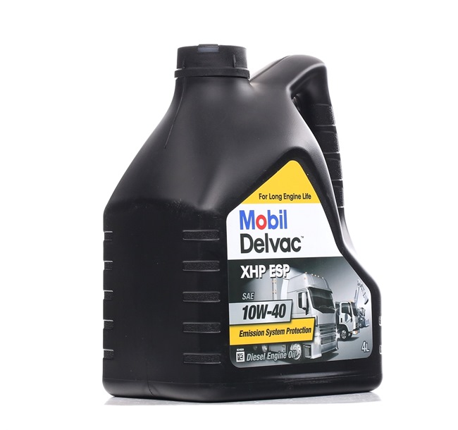 MOBIL 154375: Motorový olej Mobil Delvac XHP ESP M 10W-40 4l, 10W-40 Delvac, XHP ESP