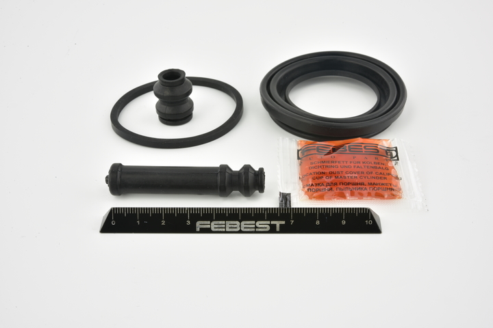 FEBEST 0475-CS2F Rep.sæt, bremsekaliper MITSUBISHI COLT 6 (Z3A, Z2A) 180 HK Benzin hvad koster