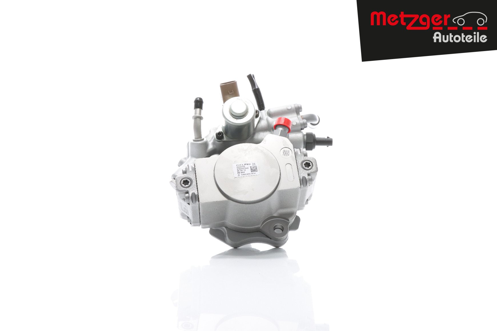 METZGER 0830074 Αντλία υψηλής πίεσης MERCEDES-BENZ SPRINTER 5-t Δίαυλος 163 PS Πετρέλαιο κόστος